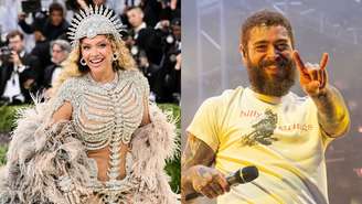 Beyoncé e Post Malone (Fotos: Theo Wargo/FilmMagic e Jim Bennett/Getty Images)