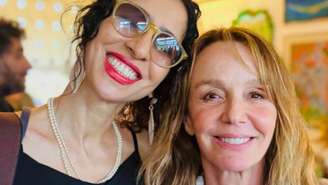 Atriz francesa viveu no país nos anos 1990, fala português fluentemente e celebrou encontro com cantora brasileira