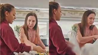 Margareth Serrão, mãe da influenciadora Virginia Fonseca, dá bronca em funcionária em reality