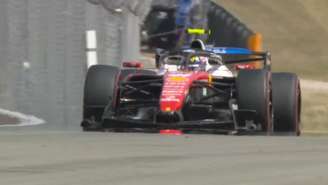 Lewis Hamilton, da Ferrari, durante o treino livre 3 do Grande Prêmio dos Estados Unidos, no Texas - 