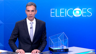 César Tralli no debate entre Lula (PT) e Flávio Bolsonaro (PL)