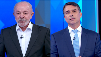 Lula (PT) vai sem gravata ao debate, Flávio (PL) escolhe usar o acessório
