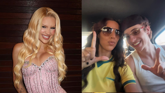 Vivi Wanderley, Marina Sena e Juliano Floss
