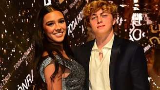 Duda Guerra e Benício Huck, filho de Angélica e Luciano Huck