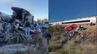 Na Espanha, autoridades investigam as causas da colisão que provocou descarrilamentos e deixou ao menos 64 mortos e 80 feridos