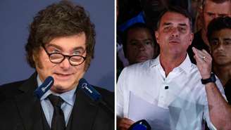 Assessor político de Javier Milei estava em aeroporto ao mesmo tempo que Flávio Bolsonaro, na Argentina, diz TV