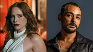 Letícia Colin revela desconforto ao beijar Eduardo Sterblitch em Os Outros