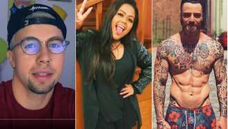 Carlos Santana, Camila Loures e Felipe Titto: referências para o estilo do público teen