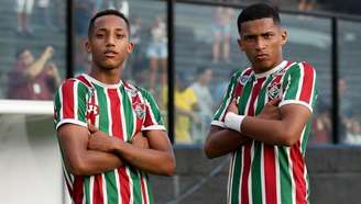 Marcos Paulo e João Pedro estarão nos profissionais em 2019 (Foto: Divulgação/Fluminense)