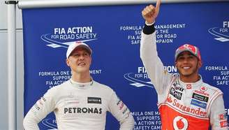 Michael Schumacher e Lewis Hamilton tinham habilidades semelhantes 