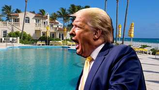 Trump quer vencer no grito a guerra contra quem tenta impedi-lo de morar em Mar-a-Lago