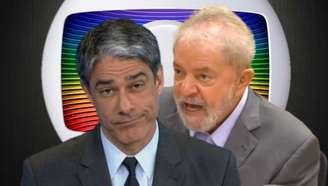 Por enquanto, Bonner ignora as provocações dirigidas a ele pelo ex-presidente Lula