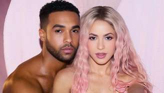 Shakira com Lucien Laviscount em clipe do novo álbum da artista: mais belo que o Piqué?