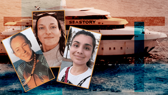 Hissora, Lucianna e Sarah estavam a bordo do Sea Story na noitebonus de casino sem depósitoque o barco afundou no Mar Vermelho