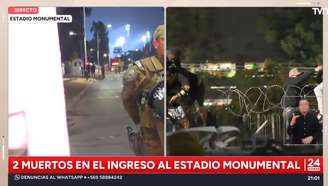 TVN, emissora do Chile, repercute ocorrido antes do duelo entre Colo-Colo x Fortaleza. 