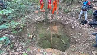 Poço fica no Morro do Jordão, no Tanque, na Zona Sudoeste do Rio de Janeiro