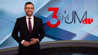 O âncora Cassius Zeilmann estará no comando de tradicional programa de debate da Jovem Pan News