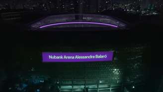Nubank teve pedido rejeitado para instalar painel de LED no estádio do Palmeiras