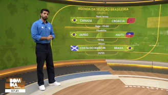 'Bom Dia Sábado' errou o adversário do Brasil
