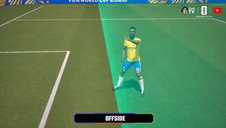 Gol da Colômbia foi anulado por causa da ponta do pé