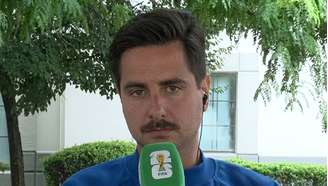 Ex-TNT, Fred Caldeira estreou na CazéTV pouco antes do início da Copa como reforço do canal no exterior