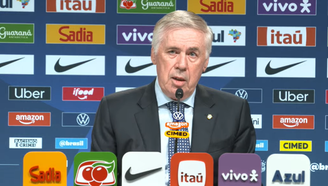 Carlo Ancelotti faz última convocação pela Seleção Brasileira em 2026 nesta quinta-feira, 29 de outubro