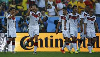 <p>Alemanha fará duelo com o Brasil na semifinal</p>