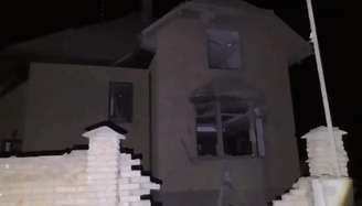 Casa de civis é atacada durante ação russa