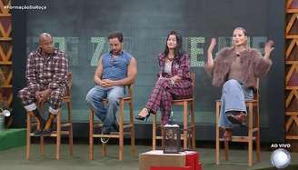 Toninho, Mesquita, Duda e Saory estão na Roça em 'A Fazenda 17'; um dos peões poderá escapar da berlinda com a Prova do Fazendeiro