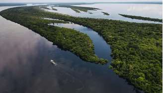 Às margens do Rio Negro, o Arquipélago de Anavilhanas revela inúmeras ilhas selvagens da Floresta Amazônica.