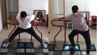 Masteva começou a postar jogando musicas curiosas no Pump It Up! há cerca de um mês e já reúne mais de 37 mil seguidores no Instagram