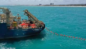 Cabo submarino óptico “EllaLink”, que já oferece conectividade direta entre Setúbal (Portugal) e Fortaleza, será estendido para os Estados do Pará e Maranhão