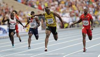 <p>O revezamento 4x100 m da Jamaica conquistou a esperada medalha de ouro neste domingo no Mundial de Atletismo de Moscou</p>