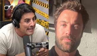 Bruno de Luca não prestou socorro a Kayky Brito na hora do acidente (Imagens: Reprodução - YouTube - Instagram / Montagem - RD1)