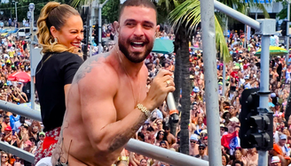 Paolla Oliveira e Diogo Nogueira 