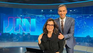 César Tralli passa a formar dupla com Renata Vasconcellos na bancada do 'Jornal Nacional'