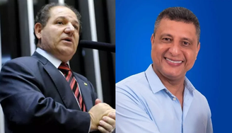 Montagem com fotos do Missionário José Olímpio (PL-SP) e Dr. Flávio Ferreira (PL-RJ)