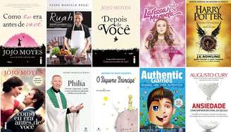 Jojo Moyes, Padre Marcelo Rossi, Harry Potter e Larissa Manoela dominaram as listas de mais vendidos em 2016