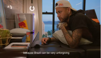 Neymar compartilhou rotina com os seguidores 