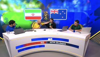 Marcelo Hazan ficou emocionado ao final de narração na CazéTV