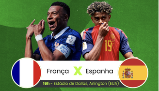 França e Espanha se enfrentam pela semifinal da Copa do Mundo