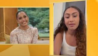 Antônia Pitanga manda recado para a mãe, a atriz Camila Pitanga