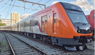 Imagem representativa: trem da Linha 7-Rubi de São Paulo