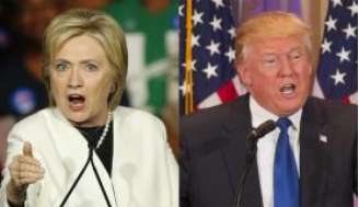 Hillary Clinton: "Não podemos deixar cair o legado de Barack Obama nas mãos de Donald Trump (foto)", disse a democrata em discurso nesse domingo (1º)