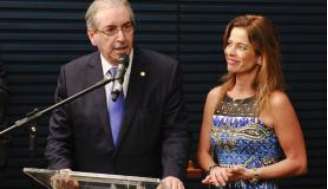 Eduardo Cunha e sua mulher, a jornalista Cláudia Cruz, são réus na Lava Jato