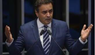 Para Aécio Neves, o assunto Alexandre Moraes está "absolutamente" superado
