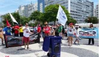 Em Copacabana, Dia do Professor marcou lançamento da Frente Estadual Escola sem Mordaça