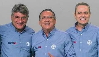Cléber, Galvão e Luís: o trio de ouro da narração esportiva da Globo
