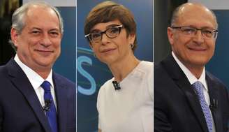 Ciro e Alckmin foram os primeiros presidenciáveis entrevistados por Lo Prete no ‘JG’
