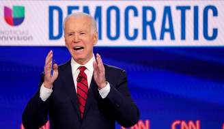 Virtual candidato democrata à eleição presidencial, Joe Biden
15/03/2020
REUTERS/Kevin Lamarque